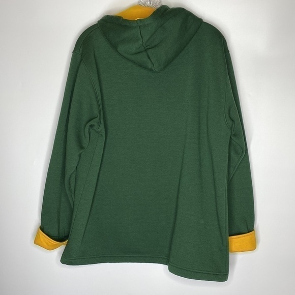 NFL Game Day Clothing CO Green Bay Packers Hooded Sweatshirt Size Small - Picture 2 of 6